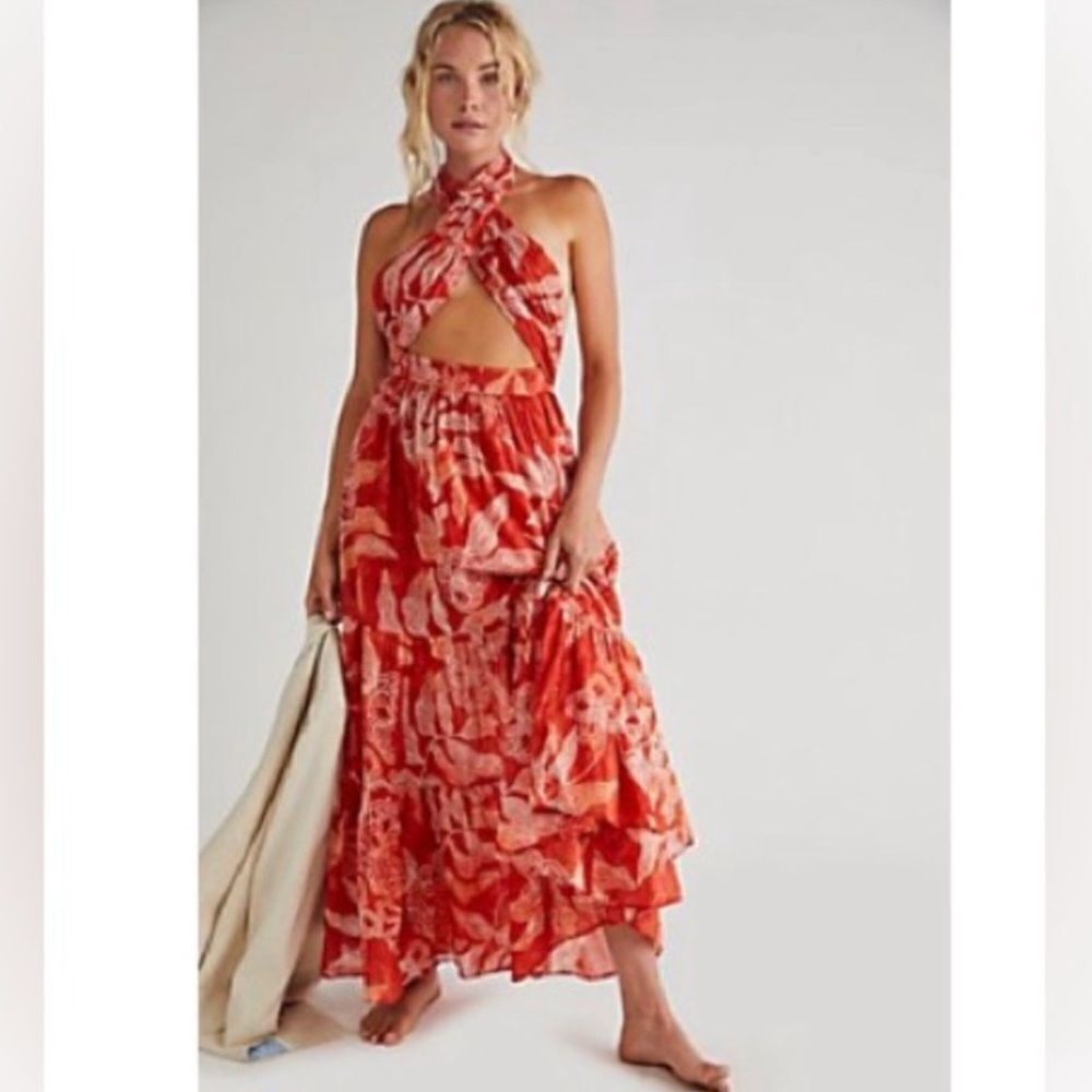 Free People Luna Convertible Maxi Dress Size S/P